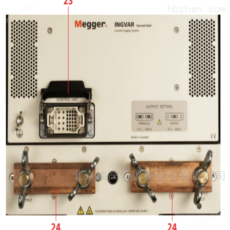多功能美国MEGGER一次电流注入测试系统