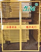 钢板网施工电梯防护门