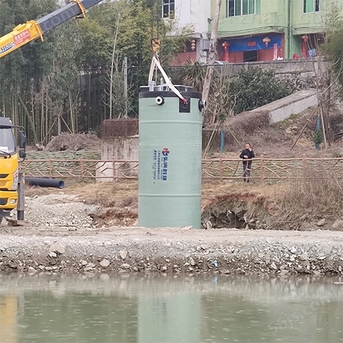 智能地埋式一体化污水泵站