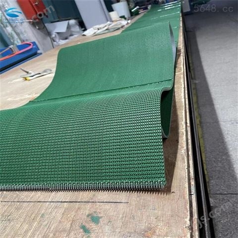 上海草型花纹输送带 全国各地防滑爬坡带