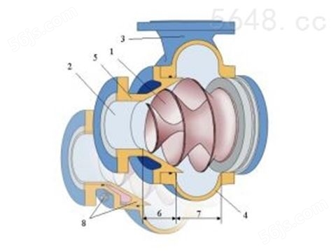 水利工程发电抽水-大流量潜水螺旋离心泵