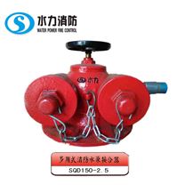 水力消防器材SQD150-2.5多用式消防水泵接合器